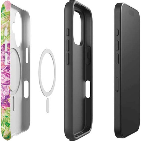 Ginseng Flower iPhone 16 Plus Magsafe Impact Case